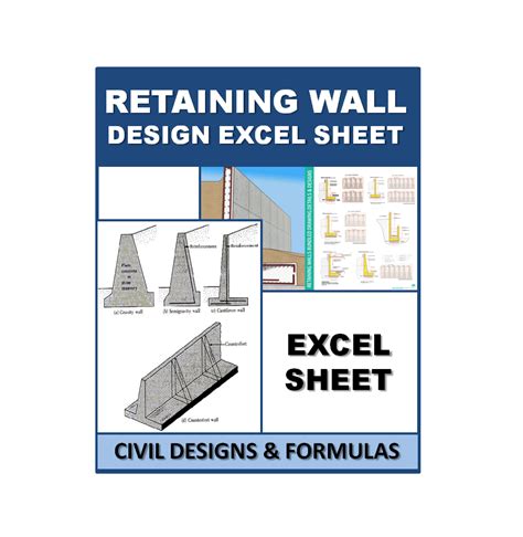 Bar Bending Schedule for building reinforcement. . Counterfort retaining wall design excel sheet as per is code